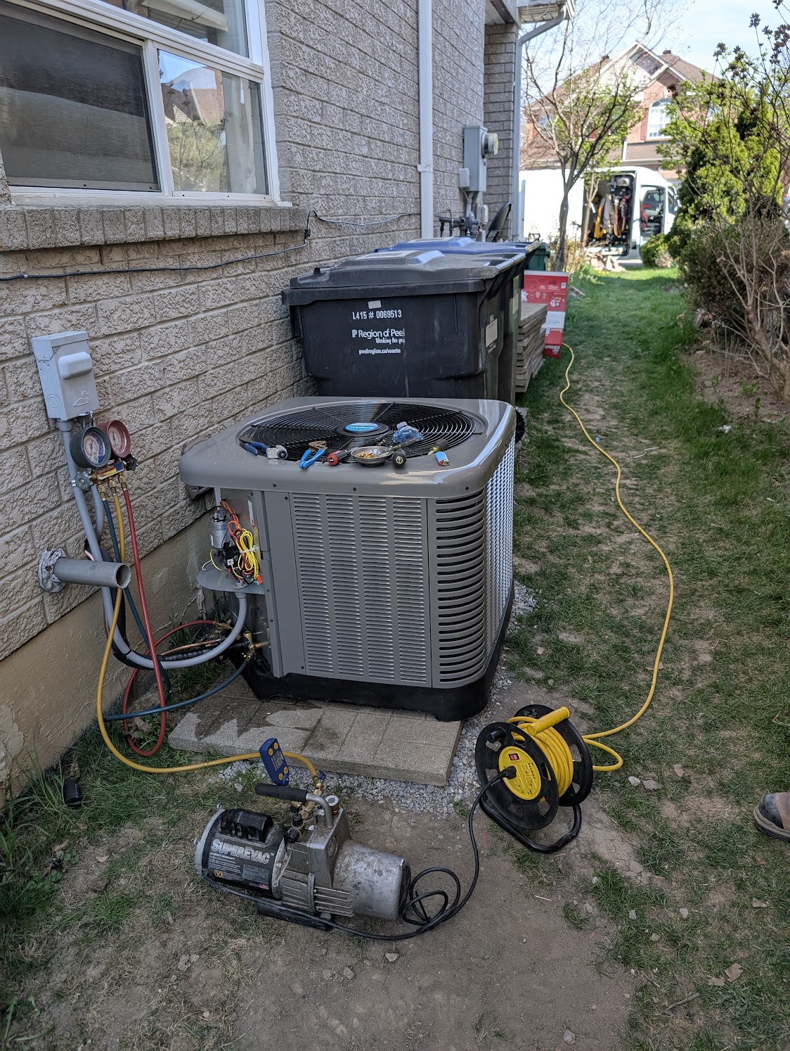HVAC installation
