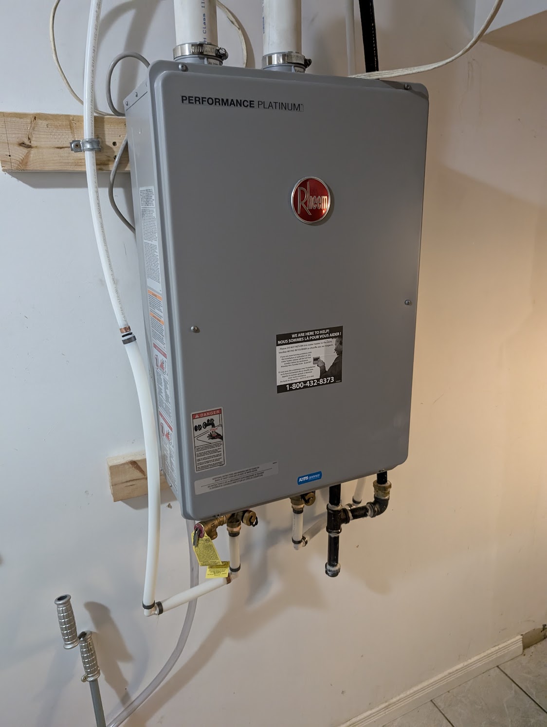 HVAC unit installed