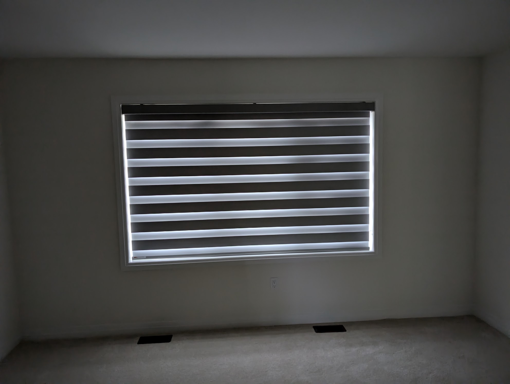 Zebra blinds installation